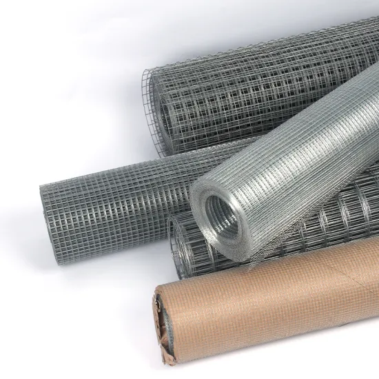 1x1 Inch 14 Gauge Galvanized Welded Wire Mesh for Parrot Cage Fence