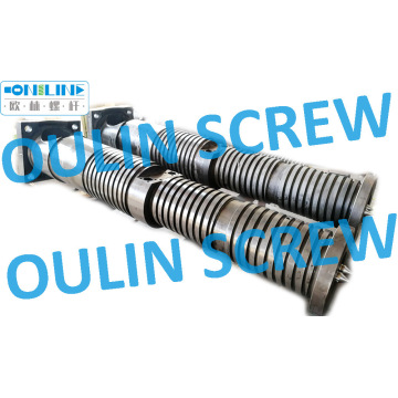 Krauss-Maffei Kmd2-70kk Twin Conical Screw and Barrel for PVC Foaming Extrusion