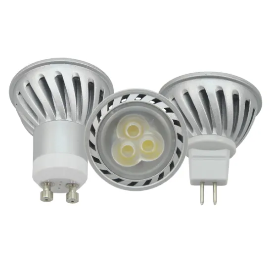 silver casing led spotlight