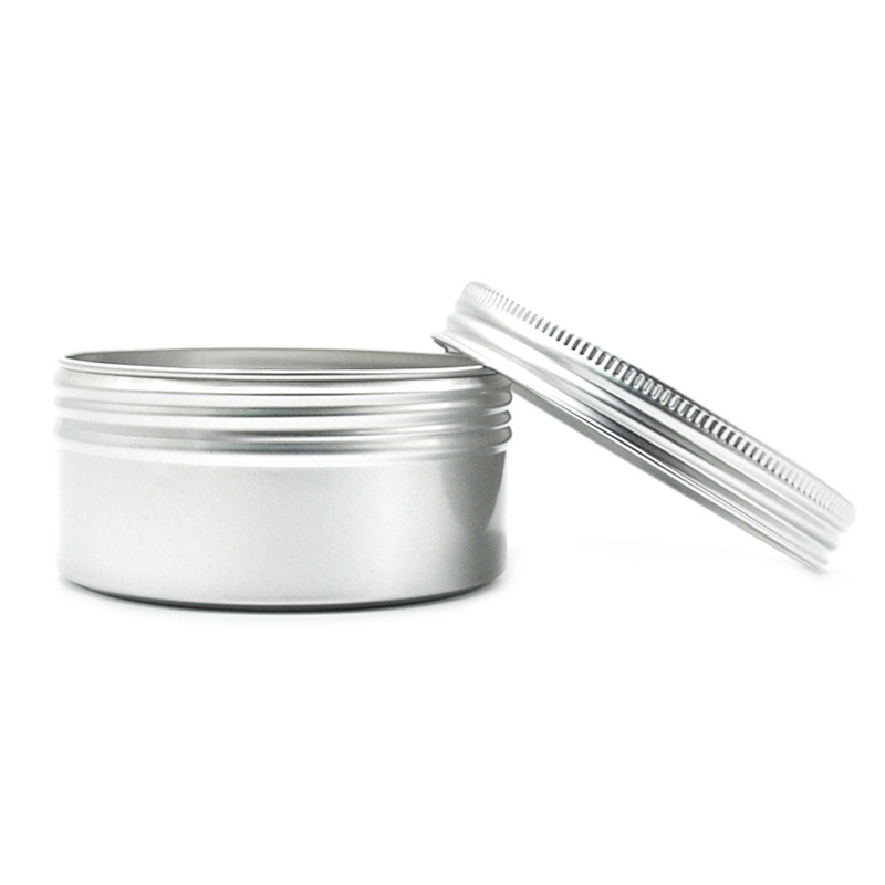 30g 50g Bot de crème cosmétique ronde en aluminium Round