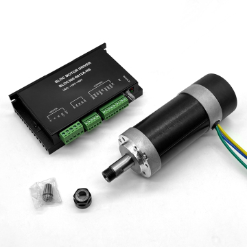 57mm Small Size 500W 10000rpm 48V High Torque BLDC Spindle Motor
