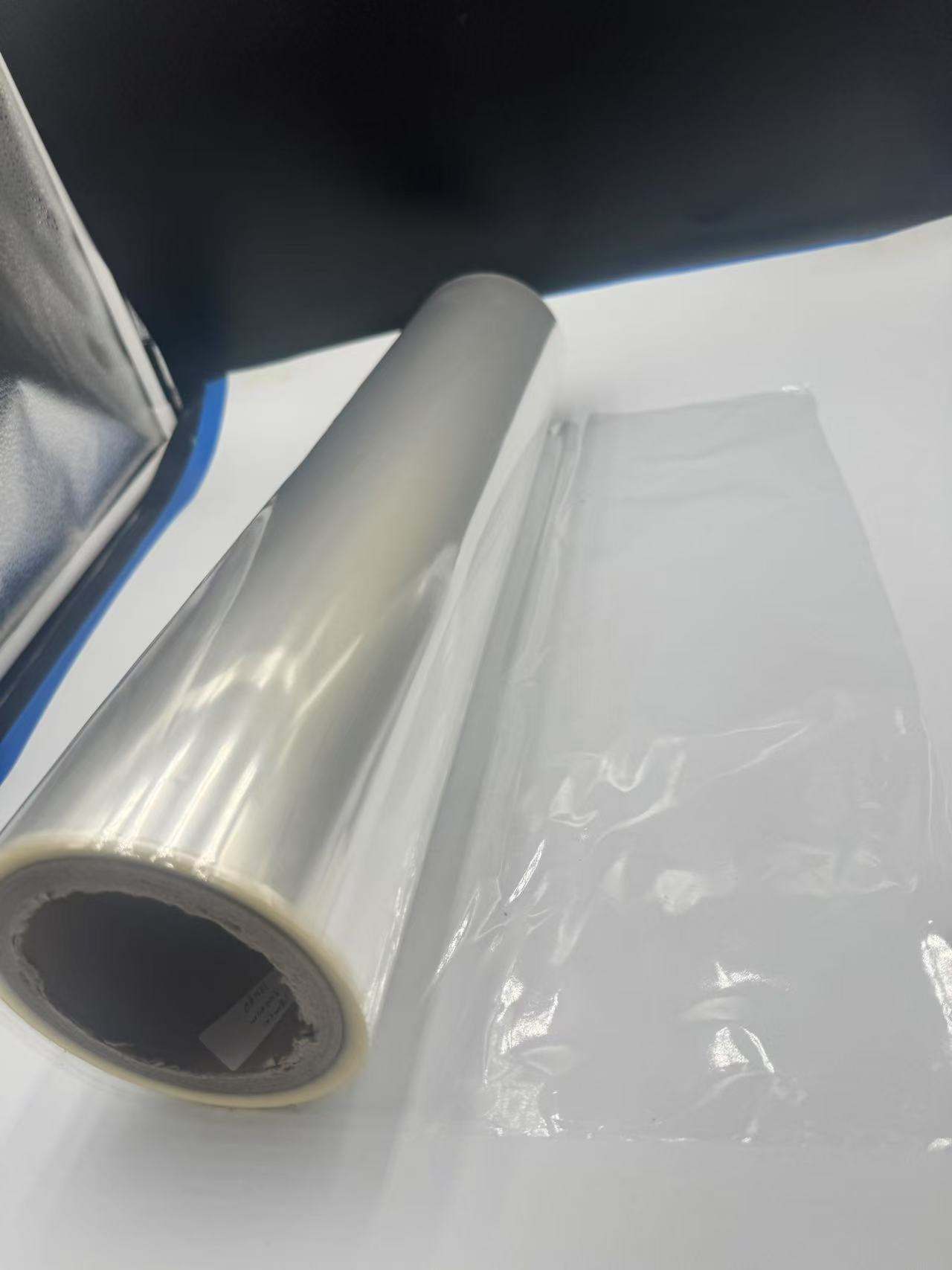 Transparent BOPP film label printing