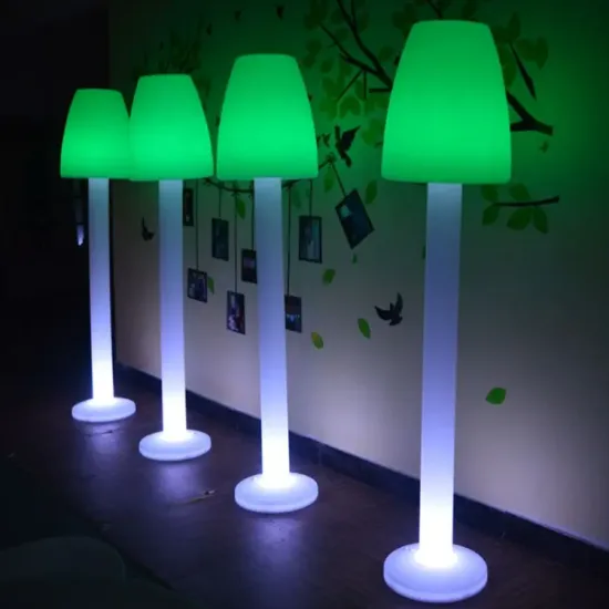 Hot Selling Rechargeable Wireless Remote Control Decorative LED Plastic Bar Table Light