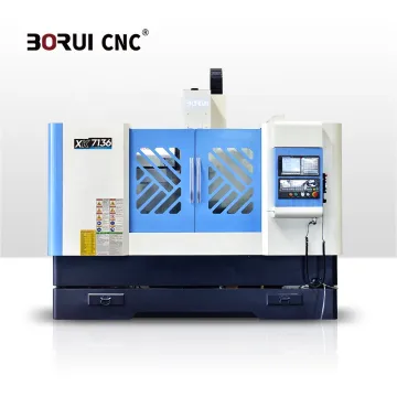 Xk7136 5-Axis CNC Milling Machine with Aluminum and Fanuc Control System