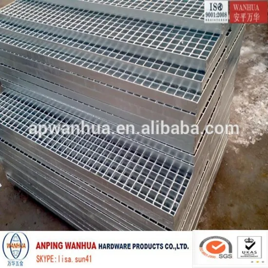 Anping Wanhua--2015 hot dipped galvanized steel grating producers ISO