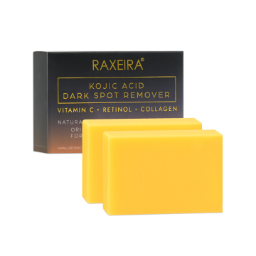 Υψηλής ποιότητας σαπούνι Kojic Acid με βιταμίνη C, ρετινόλη και κολλαγόνο για αφαίρεση σκούρου σημείου