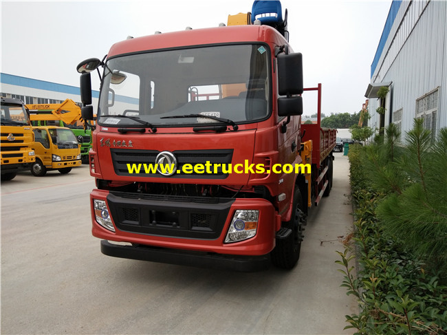 Dongfeng 10 Wheeler 14ton Truck Cranes