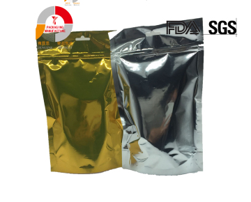 Standard Flexible Heat Sealing Stand-up Resealable Bag