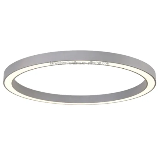 Oversized 4.5' x 3.0' LED Ceiling Light: Nordic Minimalist Linear Elliptical Ring Lamp with Curved Profile