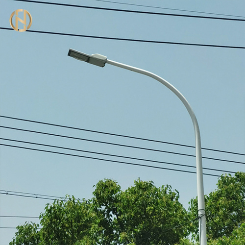 High Quality Galvanized Steel Pipe Street Light Pole