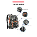 Beg Teen Waterproof Remaja Beg Rightweight Camo School Backpack Kids Book Book