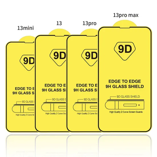 9H 2.5D Silk Bubble-Free Tempered Glass Screen Protector for iPhone 7/8/X/XS/XR/12/13/14/15 Mini Pro Max Plus