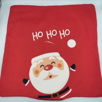 Kartun Santa Claus Cetak Bantal Cetak