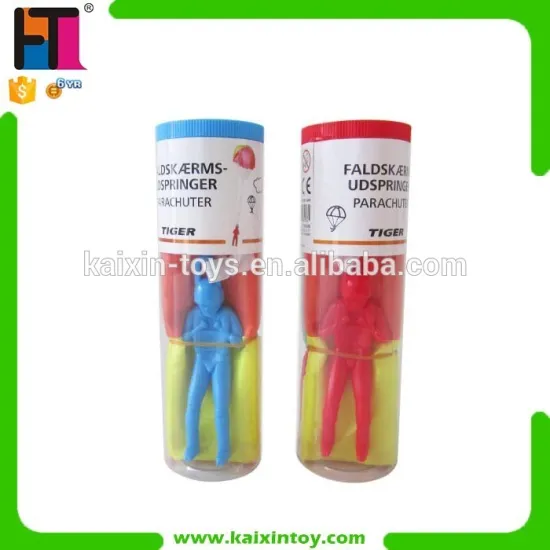 EN71 approval promotional toy plastic small parachute toy for kids