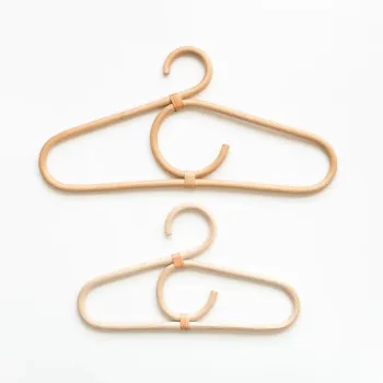 Handmade Natural Cane Rainbow Wall Hooks