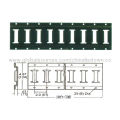 Slotted E Track, 5ft / 1.5 m, 10 ft/3 m dan 24 ft/8 m panjang