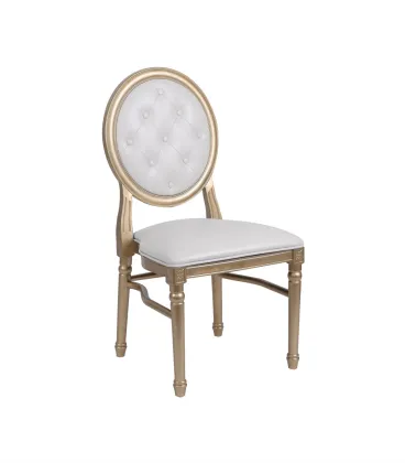 Factory Supply french style louis dining chair  for party event wedding