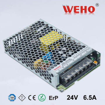 WEHO neues Design LRS-150-24 Slim Typ 30mm Full Range Wechselstrom bis DC 150W 24 V DC Netzteil