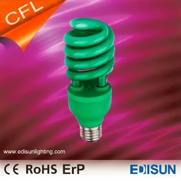 T4 Half Spiral 26W E27 8000hrs Colored cfl energy saving lamp bulbs