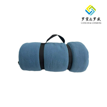 Asciugamano strizzato blu pavone