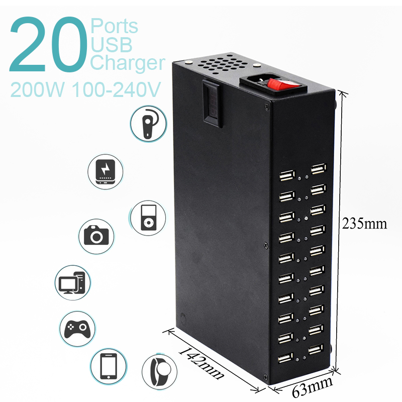 20 Port USB Fast Lading