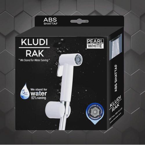 Kludi Rak ABS Kit de limpieza de rociador de ducha de mano para limpieza de baños