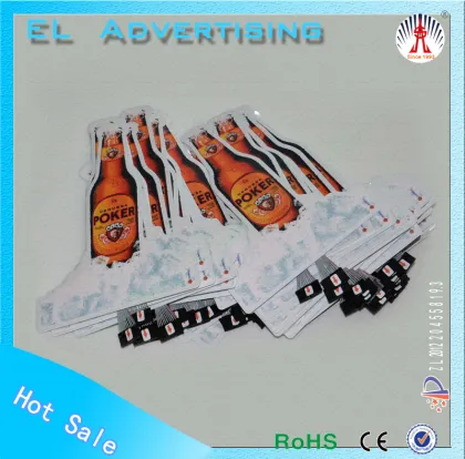 Big size el advertising panel el lighting advertising led advertising lights
