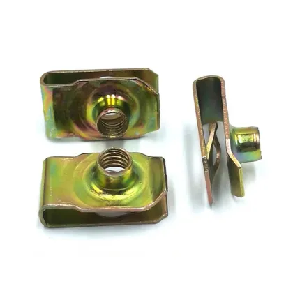 High Quality DIN 34818 Components: Leaf Plate Spring, Speed Clamping, Organic Pili Cover Nuts, Lock Nut, U Spring Clip, Fisher Iron Nut - 41mm