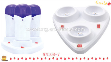 WN108-7 Triple Roll on Cartridge Wax Heater&Roll-on Depilatory Wax Heater& Depilatory Wax Heater