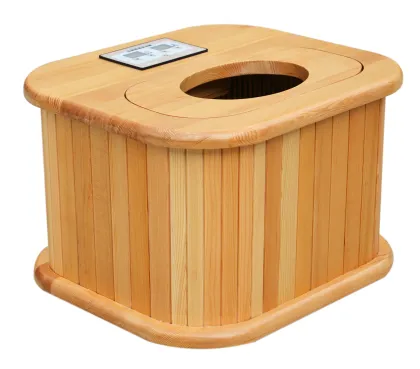 New Far Infrared Wooden Barrel Sauna Foot Bath