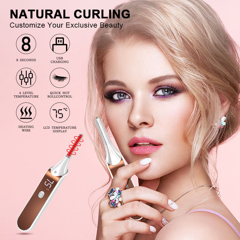 Eco-Friendly Wholesale Portable Electric Heated Eyelash Curler