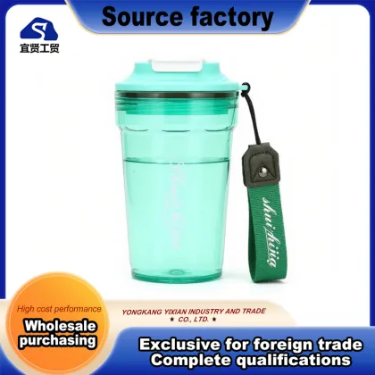 Octagonal Portable Plastic Drinking Tumbler
