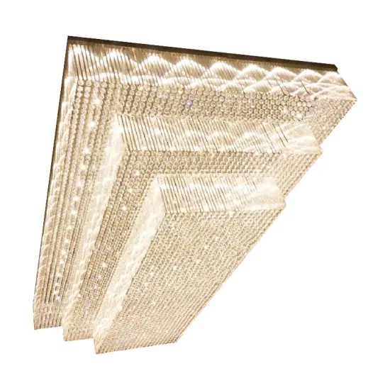 INSHINE Crystal Layer Appropriate Pendant Light