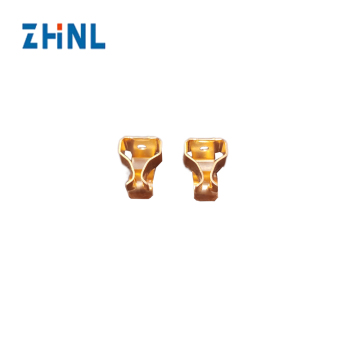 Customized Brass Electrical Connector Strip for Square 2 Holes Wall Switch Plug Fitting Travel Adapter