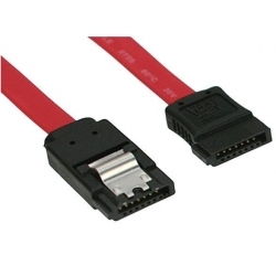 SATA 3.0 Cable Straight to Straight with Lock