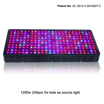 Full spectrum veg/bloom switch led grow light 1200W
