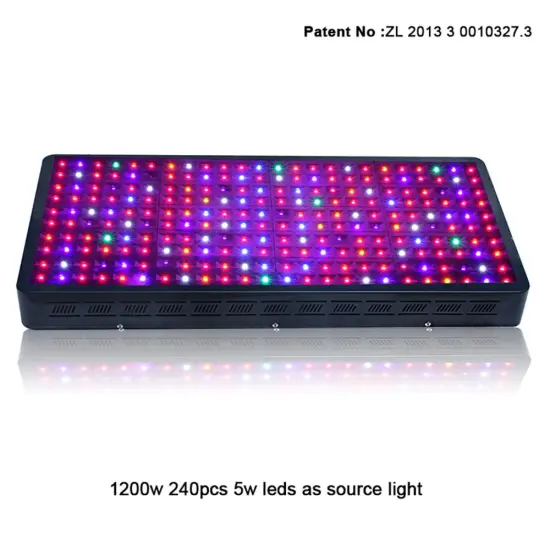 Full spectrum veg/bloom switch led grow light 1200W