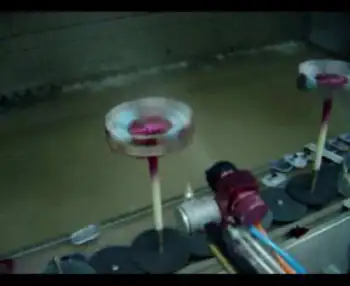 Cosmetic shell UV automatic spraying line