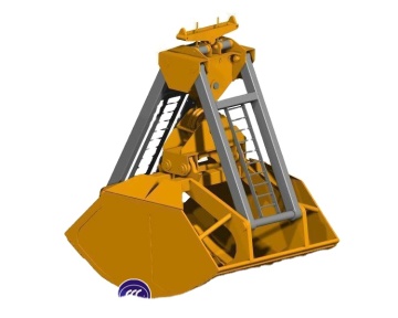 Clamshell Grab Bucket for Ship Vessel Crane - Bulk Material Handling