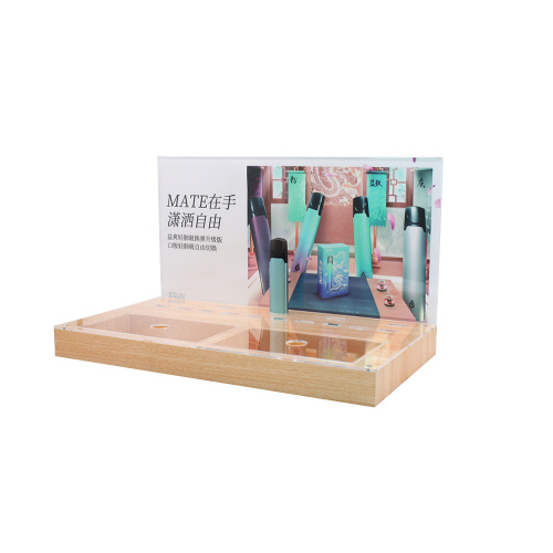 Acrylic Electronic Cigarette Display for supermarket