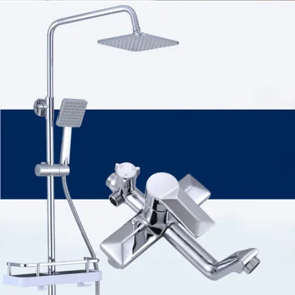 Supercharged Shower Head Nozzle Large Rain Shower Head Set