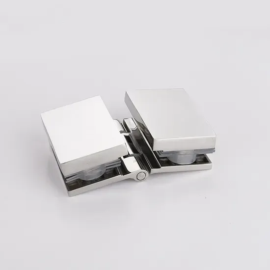 304 Stainless Steel Bathroom Clip Glass Hinge