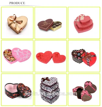 Heart shaped box made in dongguan