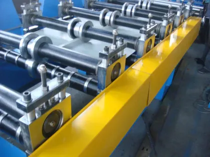 Slitting Line Roof Panel Roll Forming Machine 5.5kw With Pull Broach
