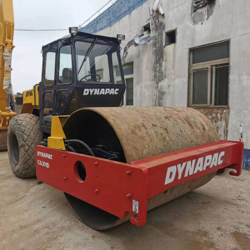 Высококачественный подержанный Dynapac CA30D CA301D Одиночный стальной дорожный ролик для строительного оборудования