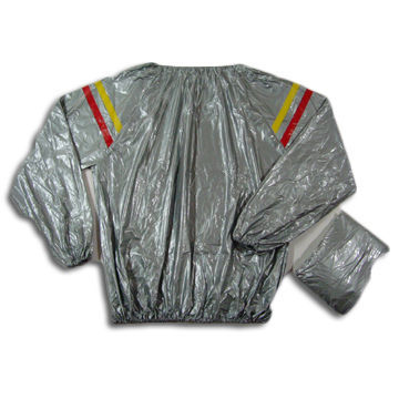 Durable Sauna Suit, Made of PVC Fabric, Comfortable and Lightweight