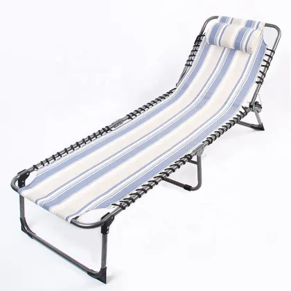 Portable Camping Reclining Lounger Beach Bed