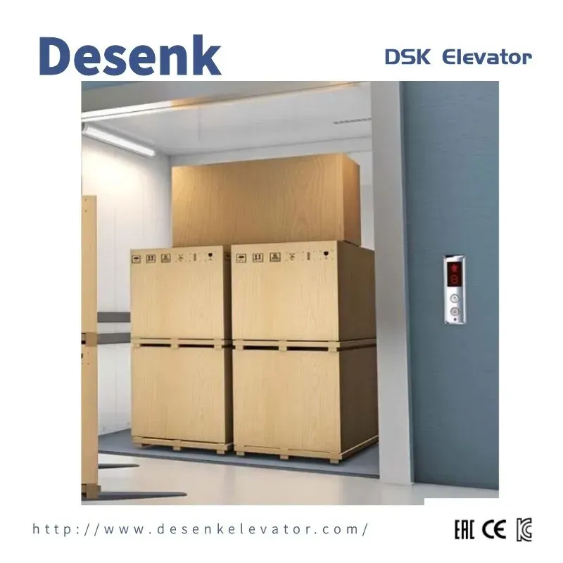 Machine Room Cargo Elevator