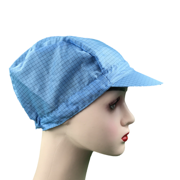 Cappello da camera blu da 5 mm antiatica lavabile