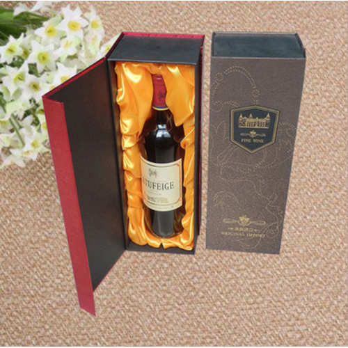 Κουτιά από χαρτόνι συσκευασίας μπουκάλι Custom Wine Box Gift